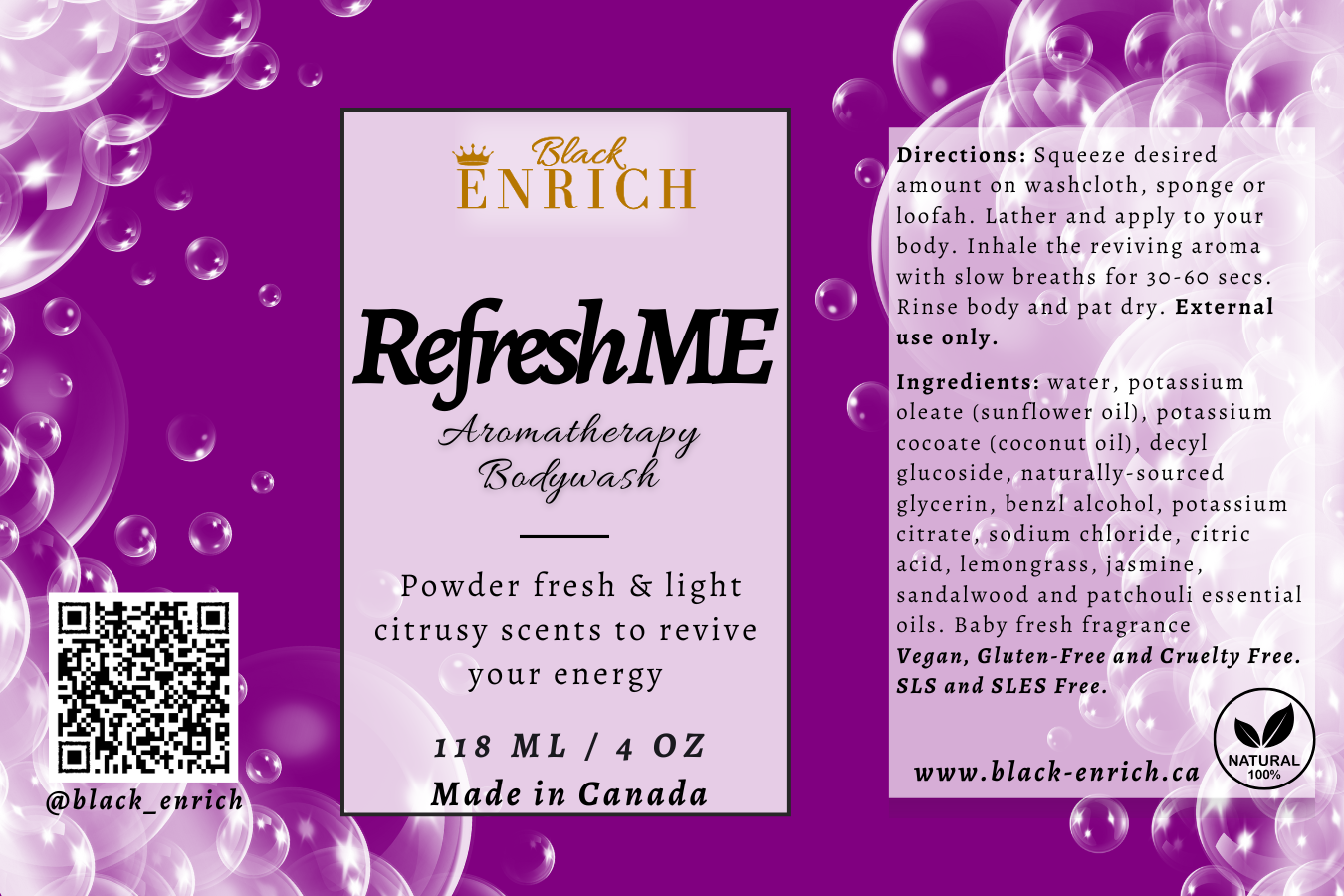 RefreshME Body Wash