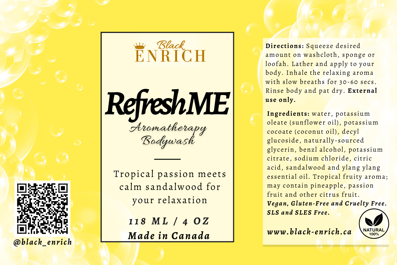 RefreshME Body Wash